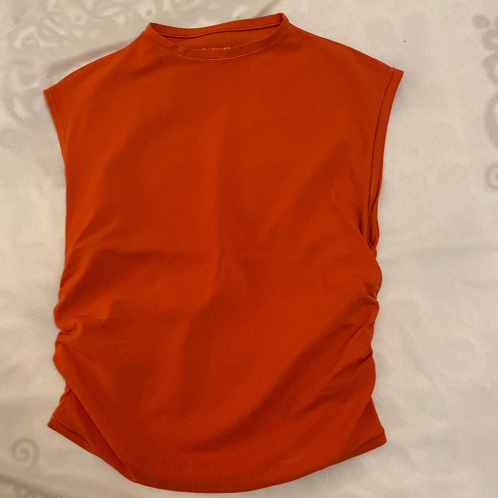 Athleta Transcend Ruched Tank Size Small
